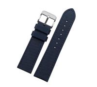 NEFLUM Correa de reloj de nailon + cuero, pulsera de reloj de lona impermeable para hombre, 19mm, 20mm, 22mm, 23mm y 24mm,23mm