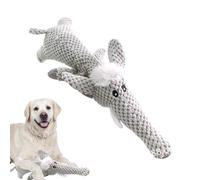 NEFLUM Juguete de Peluche para Perros | Juguete para Perro de Peluche chillón con Forma de Elefante,Juguete Suave para Perros, Juguetes para dentición para Perros, Cachorros, Tiempo de Juego