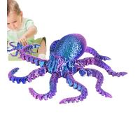 NEFLUM Pulpo articulado Impreso en 3D,Juguete de Pulpo Impreso en 3D | Figura Coleccionable de Pulpo articulado - Experiencia sensorial de Criaturas Marinas, Juguetes de Pulpo para Juegos táctiles