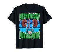 Nefrología Enfermeras Semana Honor Enfermedad Renal Apoyo Camiseta