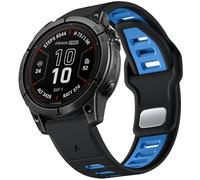 Negatta 22mm Quick Fit Correa Compatible Con Garmin Fenix 7/7 Pro/6/6 Pro/5/5 Plus, Forerunner 965/955/945/935/745, Approach S70 47mm/S62/S60/Epix 2/2 Pro 47mm, Banda De Silicona Para Garmin Instinct