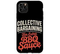 Negociación colectiva para el Día del Trabajo de Salsa BBQ Extra Carcasa para iPhone 11 Pro Max