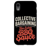 Negociación colectiva para el Día del Trabajo de Salsa BBQ Extra Carcasa para iPhone XR