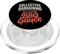 Negociación colectiva para el Día del Trabajo de Salsa BBQ Extra PopSockets PopGrip para MagSafe
