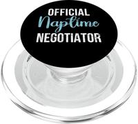 Negociador Oficial de Naptime New Dad PopSockets PopGrip para MagSafe