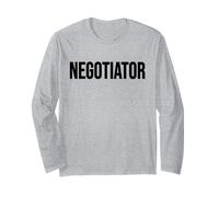 NEGOCIADOR POLICÍA DE LA Ley DE LA POLICÍA Crisis DE REHACES Manga Larga