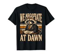 Negociamos en Dawn Raccoon Negociador Camiseta gráfica económica