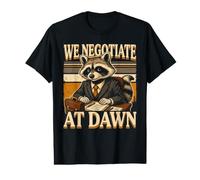 Negociamos en Dawn Raccoon Negociador Camiseta gráfica económica
