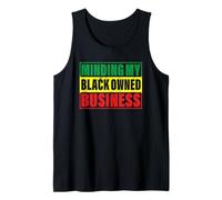Negocios de Propiedad Negra Mujeres africanas Melanina BLM Lives Matter Camiseta sin Mangas