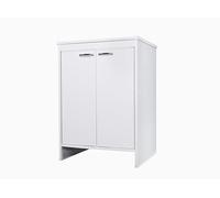 Negrari Mueble Base de lavandería de Resina PVC, 60 x 50 x 85 cm