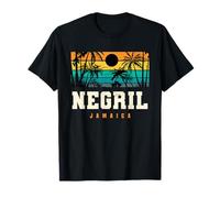 Negril, Jamaica, Playa de Siete Millas, Vibraciones al Atardecer Camiseta