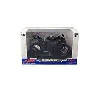 (Negro) 1/12 Yamaha YZF-R1 modelo de motocicleta de juguete Diecast Metal Super Racing colecci?n educativa
