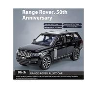 (Negro) 1:32 Land Rover Range Rover 50th Anniversary Off Road SUV Vehículo Aleación Diecast Modelo de