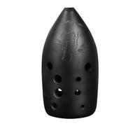 Negro 10 Agujeros Xun Doble Cavidad Cerámica Ocarina FG Nota Profesional Avanzado Xun Instrumento Musical Chino (Color : 10 Holes F Note)