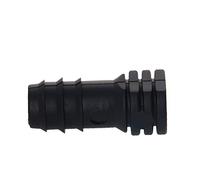 Negro 10 Piezas Accesorios de Riego Tapones de Extremo 16PE for Tubos de Goteo Conectores de Púas Se Adapta a la Mayoría de las Marcas Rain Bird y Sistemas de Goteo o Aspersores Compatibles
