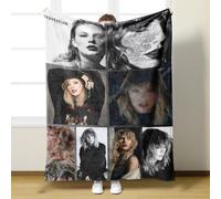 (Negro, 100 x 150 cm/39,37 x 59,06 pulgadas) Alfombra estampada Alison Swift Taylor, elegante, retro, sofisticada