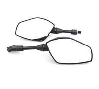 Negro 10mm 8mm Tornillo Motocross ATV Todoterreno Dirt Pit Bike Espejo Lateral De Motocicleta Para Espejo Retrovisor Para Benelli