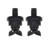 NEGRO 2 clips for estante de paquete compatibles con Nissan, Qashqai Dualis J10 J11 Note E11 Rogue Sport, soporte for colgar la cuerda del maletero trasero 79916JD00A Clips fijo correa bandeja del est