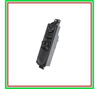 Negro-2 Interruptores-Elevalunas Puerta Delantera Izquierda-Con Funciones