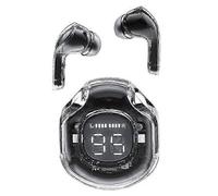 (Negro) 2025 ACEFAST T8 / AT8 Crystal (2) Auriculares Bluetooth inalámbricos ligeros para el trabajo