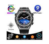 (Negro) 2025 NUEVO Reloj inteligente GPS NFC DT-Ultra Adulto Asistente de voz IA HD Llamada Bluetooth