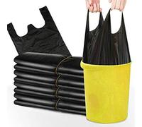 Negro 250 Bolsas De Basura Portátil Bolsas De Basura (32cm × 52cm) ¿Adecuado Para La Mayoría De Los Contenedores De Basura Fuerte Y Duradero?