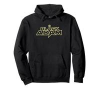 Negro Adam DC Comics Logo Lightning Sudadera con Capucha