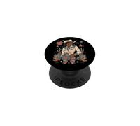 Negro Afro Melanin Vaquera Reina Western Rodeo Country Girl PopSockets PopGrip Adhesivo