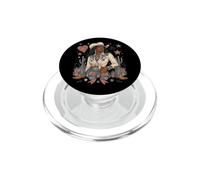 Negro Afro Melanin Vaquera Reina Western Rodeo Country Girl PopSockets PopGrip para MagSafe