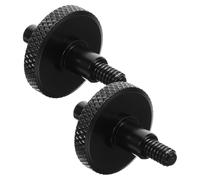Negro Ajustable, para Contrabajo, 1 Par Metal | Piezas de Repuesto para Actuaciones y Ensayos, Instalación Fácil, Experiencia Estable, Elegante