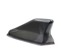 NEGRO Antenas de Radio for coche Compatible for SangYong Tivoli antena tipo aleta de tiburón resistente al agua fibra de carbono especial señal más fuerte pintura de Piano Antena de señal de radio par