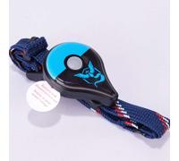 (Negro Azul) Catch Auto Pokemon Go Plus Pulsera Bluetooth Reloj Digital Pulsera Inteligente