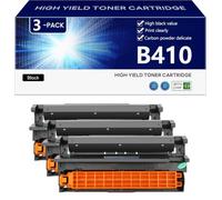 Negro B410/43979102 Tambor de Alta Capacidad de Repuesto para Oki B410 B430 B440 MB460 MB470 MB480 Impresoras ,Black-3 Pack