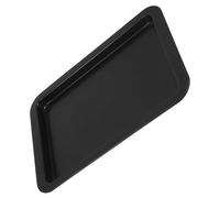 Negro Bandeja de Horno de Acero Rectangular Antiadherente | Uso en Horno Estándar, Cocción Uniforme y Asado Versátil, para Panecillos y Pasteles