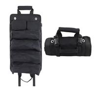 Negro,Bolsa de Herramientas, Bolsa de Herramientas de Mano, Bolsa Enrollable para Herramientas, Bolsa de Herramientas Toughbuilt Organizador de Caja de Herramientas