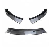 Negro Brillante Coche Paragolpes Delantero Splitter Labio Spoiler Lateral para F20 F21 116i 118i 120i 1 Series 2011-2019 Body Kits(Aspecto de Carbono)
