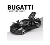 (Negro brillante SIN CAJA) 1:32 La Voiture Noire Black Dragon Supercar Juguete Coche de aleación Diecasts
