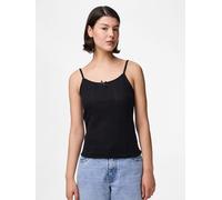 Negro Camiseta De Tirantes L
