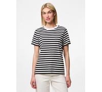 PIECES Camiseta 'Ria' negro / blanco XS EUR
