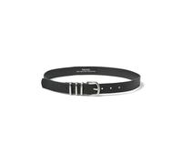 PIECES Cinturón negro / plata 95 negro / plata