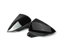 (Negro claro, reemplaza un par) Se aplica a la cubierta del espejo retrovisor de Seat Leon, Ibiza, Arona.