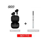 (Negro con ClearPen) QCY T13 Auriculares inalámbricos inteligentes BT5.1 TWS Auriculares con 4 micrófonos