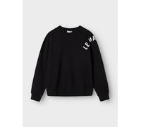 NAME IT Sudadera 'NKFODIKA' negro / blanco 116 negro / blanco