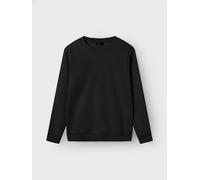 Negro Corte Distendido Sudadera