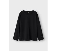 Negro Corte Regular Camiseta