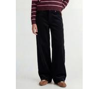 Negro Cotton/Organic/Cotton/Elastane Pantalones De Pernera Ancha Corte Wide Leg Girls 134 EU