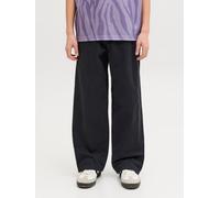 Negro Cotton Pantalones Corte Baggy Boys 164 EU