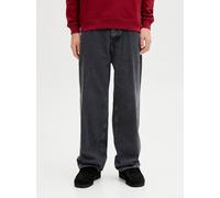 Negro Cotton/Recycled/Cotton Jjialex Jjclassic Sq 137 Jnr Vaqueros De Corte Baggy Boys 152 EU