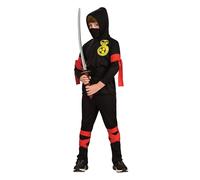 Negro Disfraz Ninja Niños Artes Marciales Disfraz Niños Ninjas