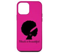 Negro Es Hermoso Fuerte Hermosa Mujer Negra Carcasa para iPhone 12 Mini